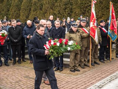 Zdjęcie z 81 Rocznicy Pacyfikacji Wsi Borów i okolic