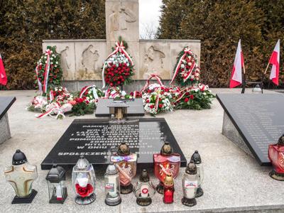 Zdjęcie z 81 Rocznicy Pacyfikacji Wsi Borów i okolic