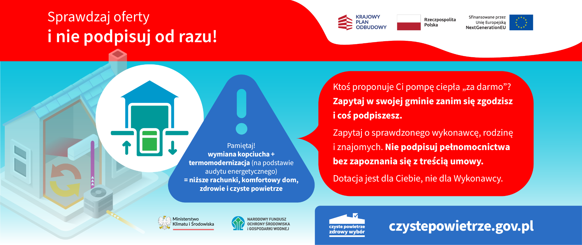 Grafika zawierajaca ostrzeżenie