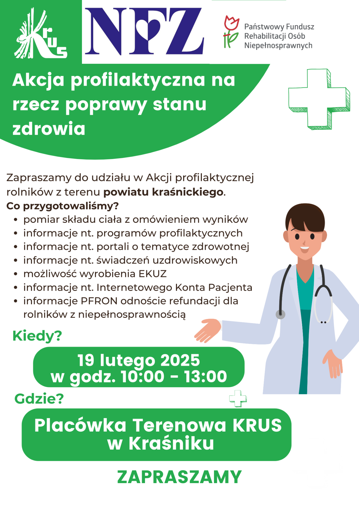 Zdjęcie plakatu KRUS-u