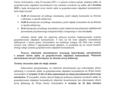 Zdjęcie informacji