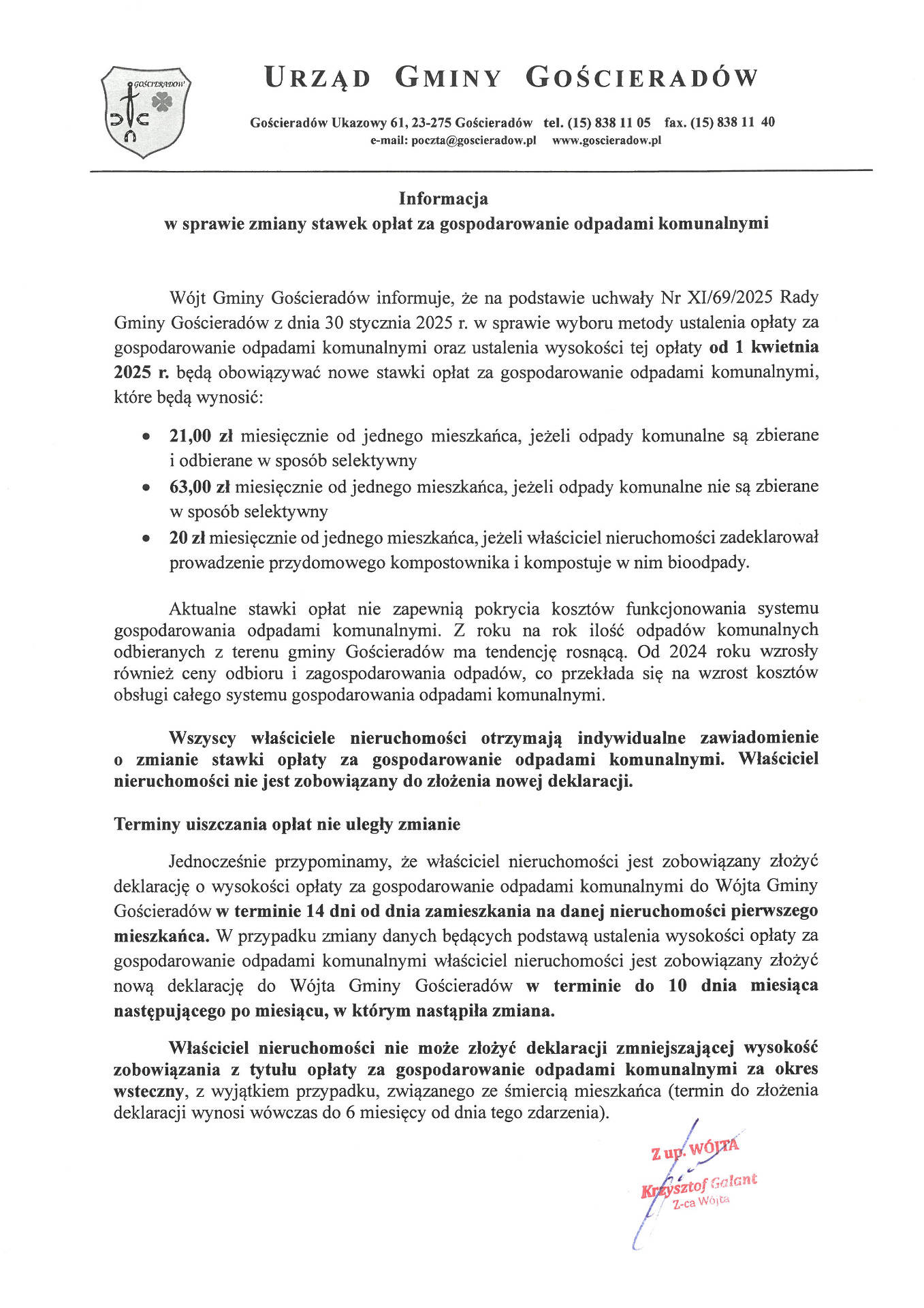 Zdjęcie informacji