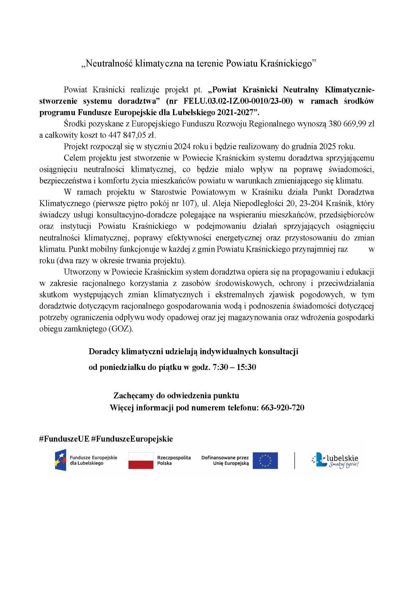 Zdjęcie informacji