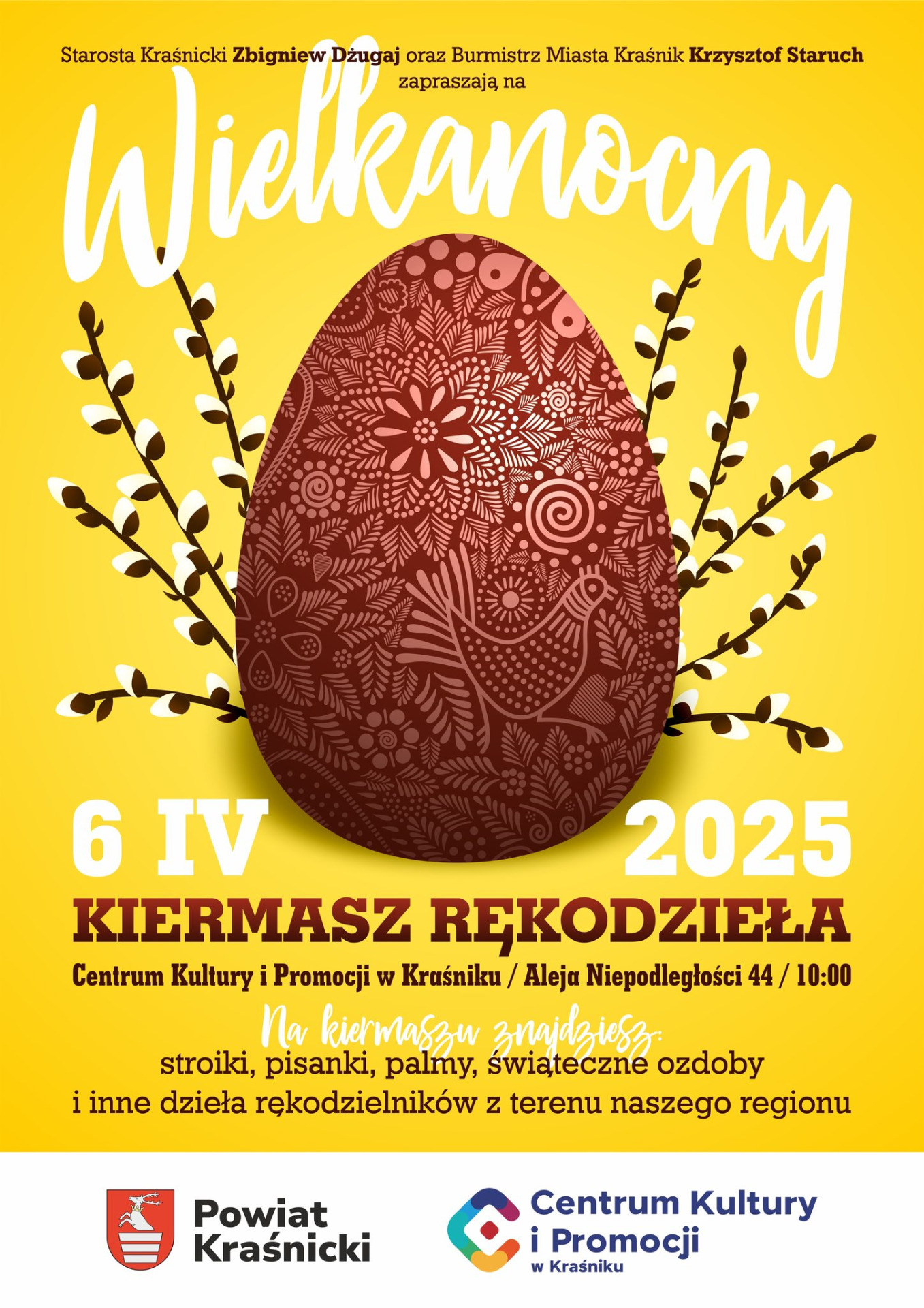 Zdjęcie PLAKATU KIERMASZU WIELKANOCNEGO