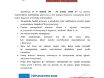 Zdjęie komunikatu