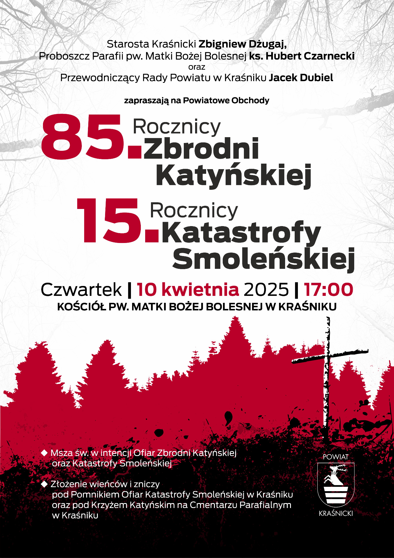 Zdjęcie plakatu - Katyń Smoleńsk 2025