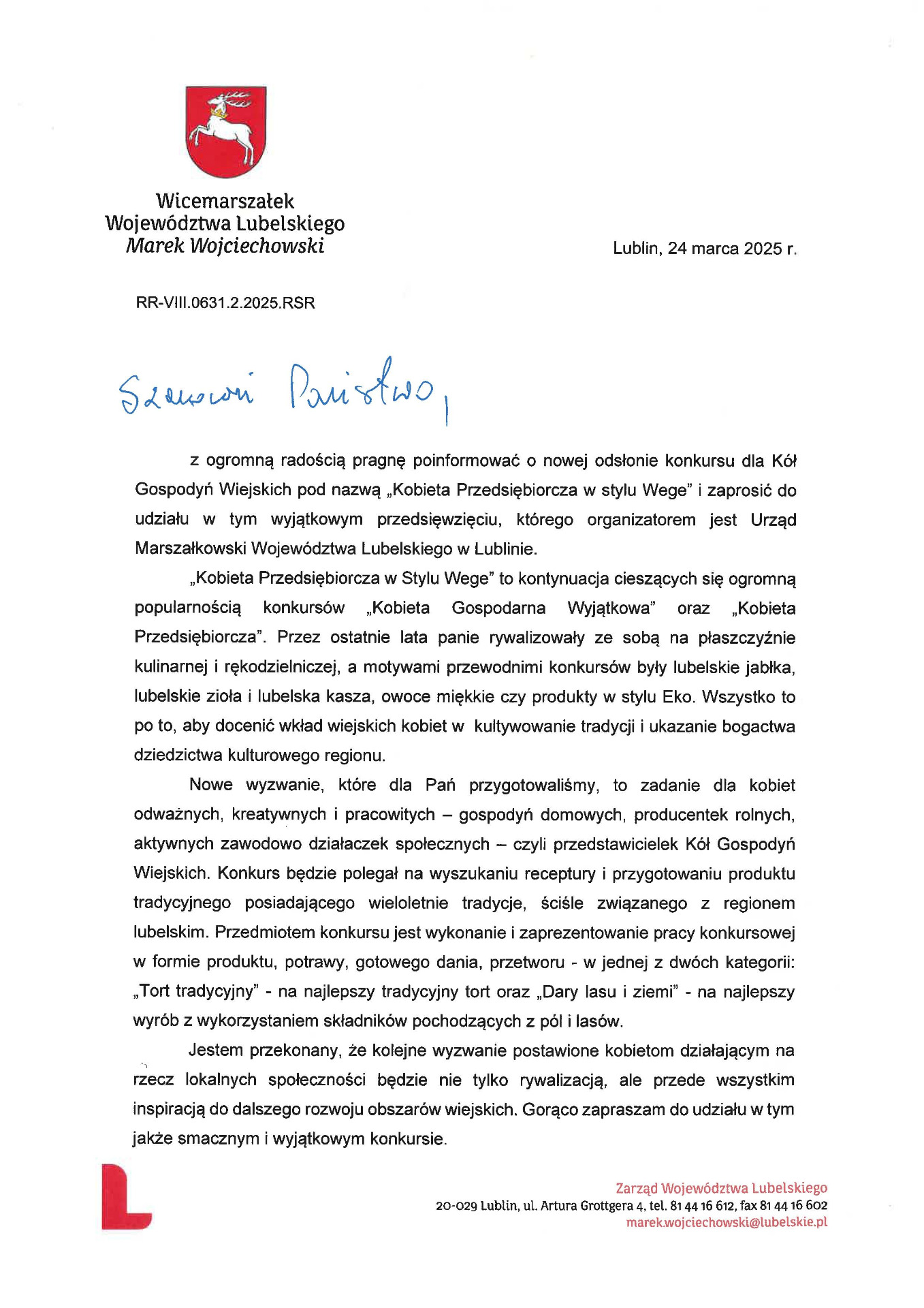 Zdjęcie zaproszenia na Konkurs_Strona_1