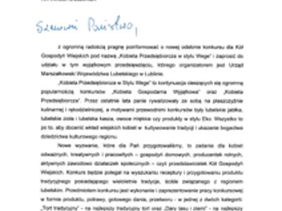Zdjęcie zaproszenia na Konkurs_Strona_1