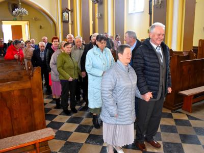 Zdjęcie z Złotych i Diamentowych Godów w gminie Gościeradów