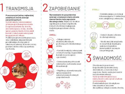 Zdjęcie ulotki GIW - pryszczyca