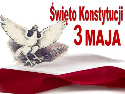 Zdjęcie flagi Polski i orła