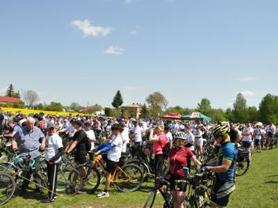 Zdjęcie z rajdu rowerowego