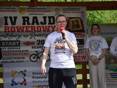 Zdjęcie z rajdu rowerowego