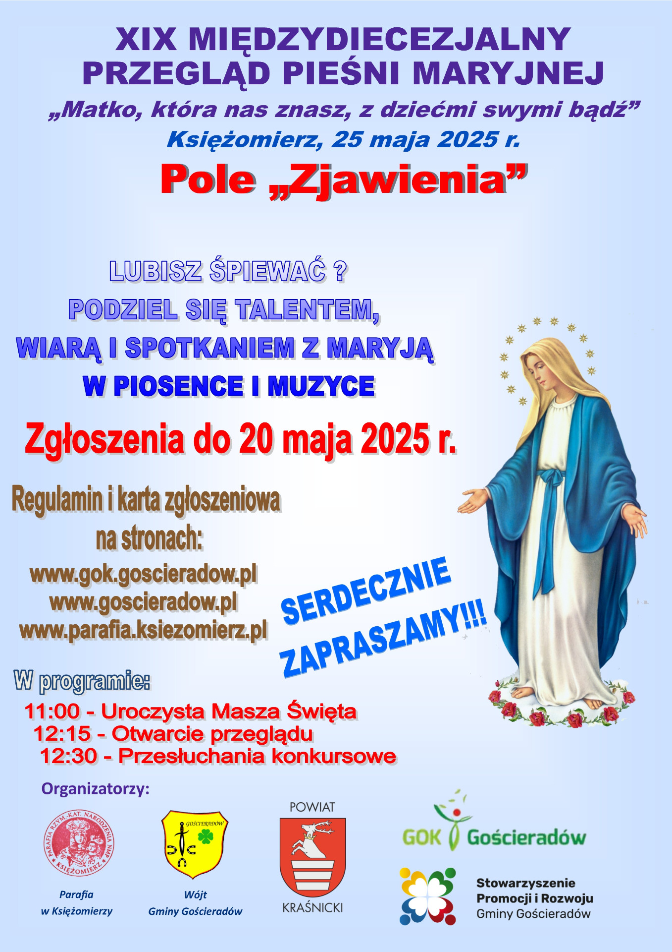 Zdjęcie plakatu z Maryją