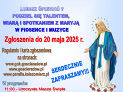 Zdjęcie plakatu z Maryją