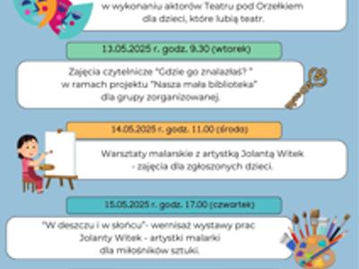 Zdjęcie plakatu “Biblioteka. Lubię to miejsce” TYDZIEŃ BIBLIOTEK w w GBP w Gościeradowie