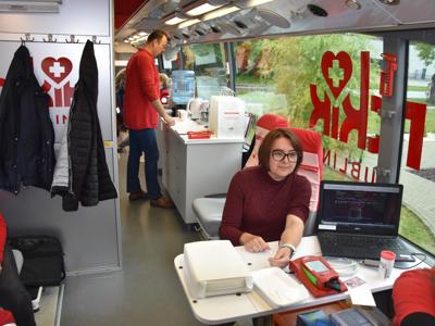Zdjecie z akcji kwiodawstwa w gminie Gościeradów