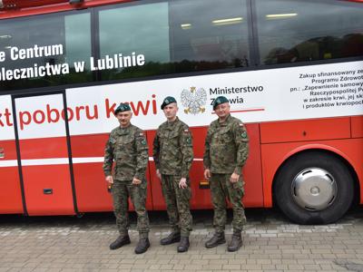 Zdjecie z akcji kwiodawstwa w gminie Gościeradów