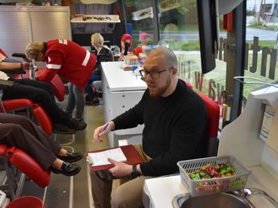 Zdjecie z akcji kwiodawstwa w gminie Gościeradów