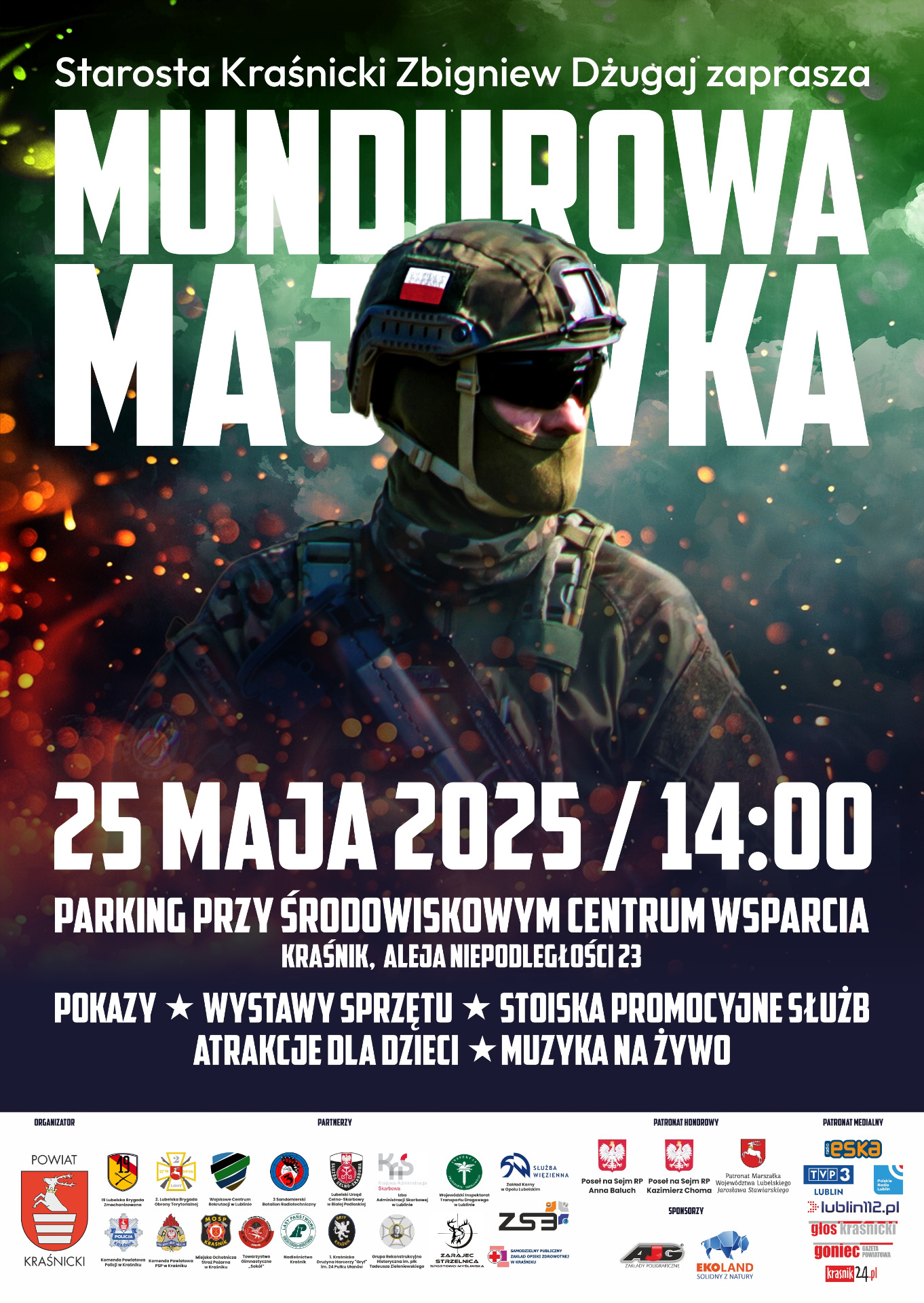 Zdjęcie plakatu z żołnierzem