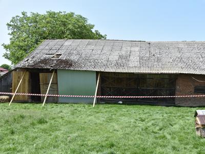 Zdjęcie strat po burzy