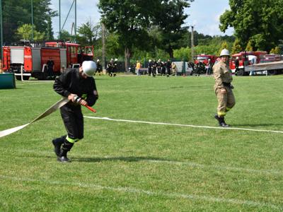 Zdjęcie z Gminnych Zawodów Sportowo - Pożarniczych w Gościeradowie