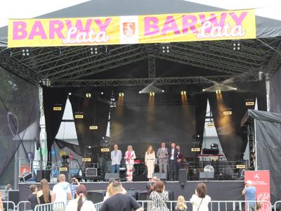 Zdjęcie z imprezy pt. ,,Barwy lata" w Kraśniku