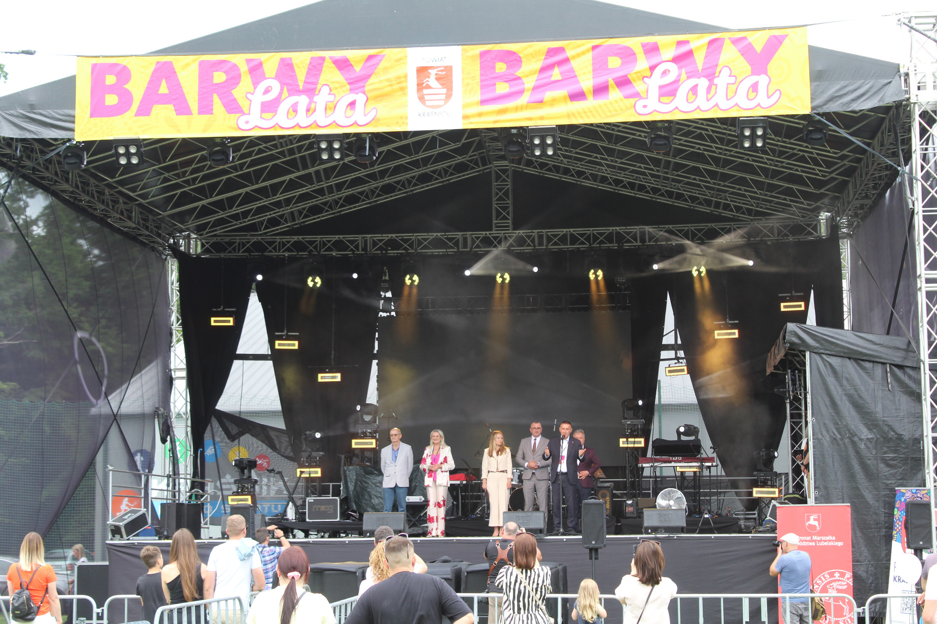 Zdjęcie z imprezy pt. ,,Barwy lata" w Kraśniku