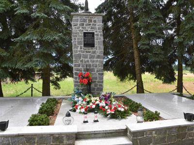 Zdjęcie  przedstawiające pomnik w Szczecynie