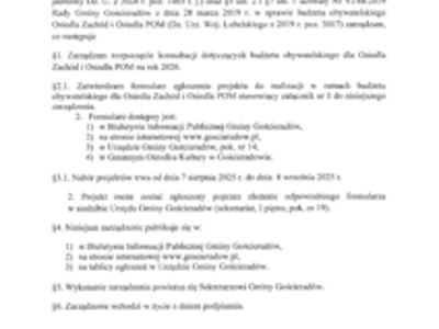 Plik źródłowy zarządzenia