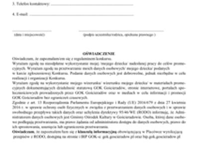 Zdjęcie karty zgłoszeniowej