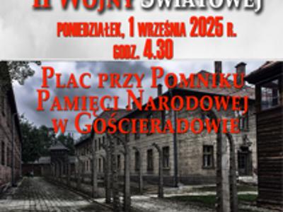 Zdjęcie plakatu dotyczącego wybuchu II Wojny Światowej