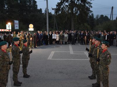 Zdjęcie z Obchodów 86. Rocznicy wybuchu II Wojny Światowej w Gminie Gościeradów 