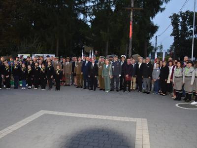 Zdjęcie z Obchodów 86. Rocznicy wybuchu II Wojny Światowej w Gminie Gościeradów 
