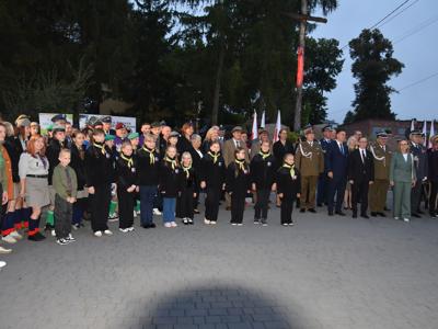 Zdjęcie z Obchodów 86. Rocznicy wybuchu II Wojny Światowej w Gminie Gościeradów 
