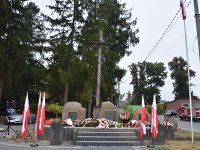 Zdjęcie z Obchodów 86. Rocznicy wybuchu II Wojny Światowej w Gminie Gościeradów