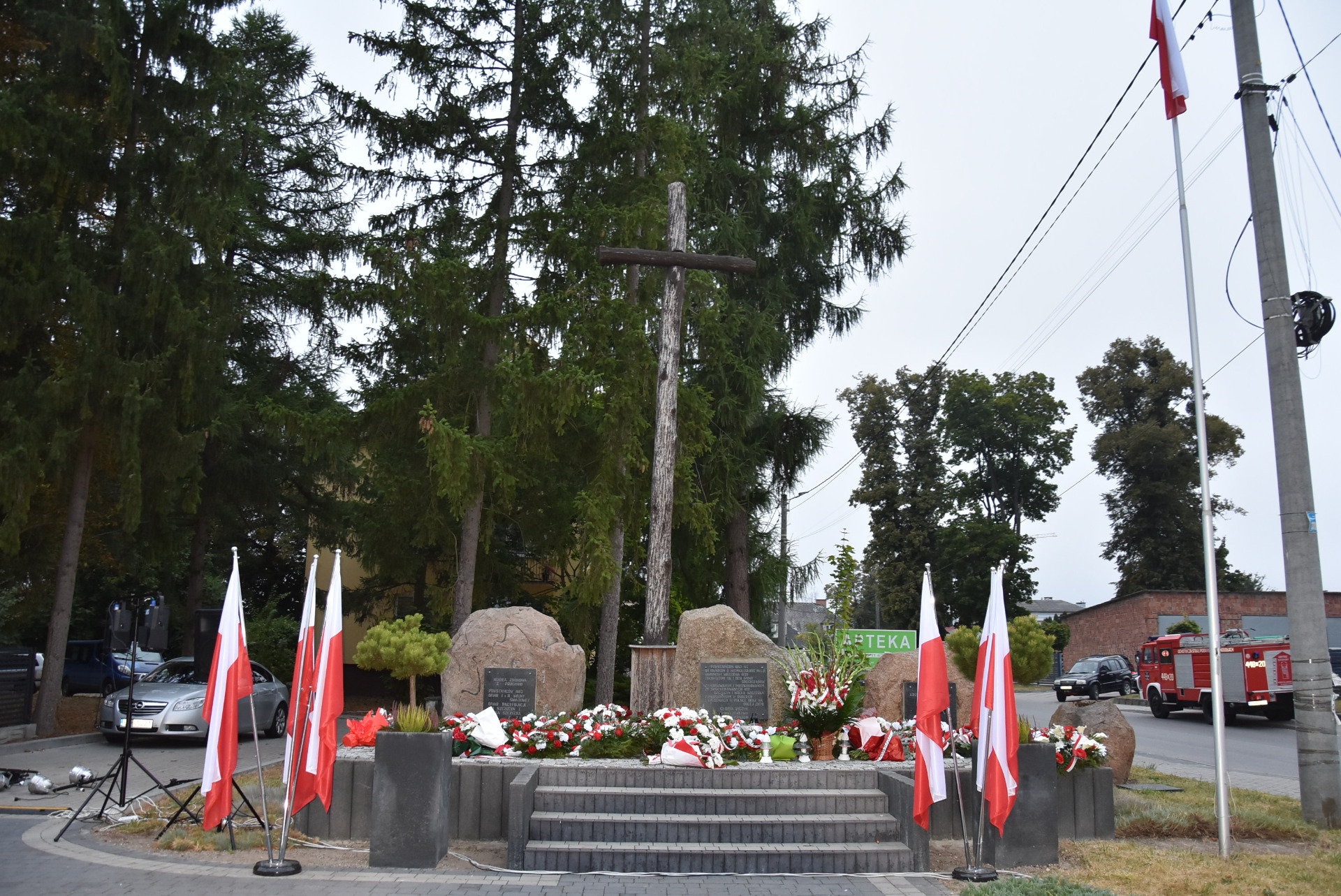 Zdjęcie z Obchodów 86. Rocznicy wybuchu II Wojny Światowej w Gminie Gościeradów