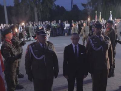 Zdjęcie z Obchodów 86. Rocznicy wybuchu II Wojny Światowej w Gminie Gościeradów
