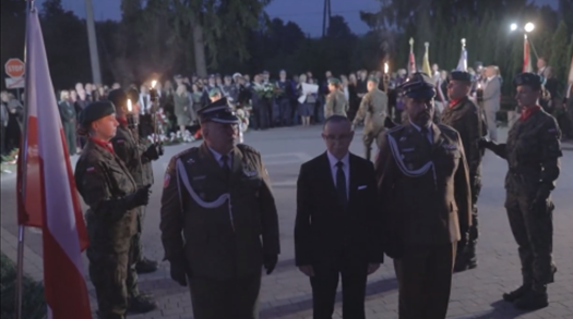 Zdjęcie z Obchodów 86. Rocznicy wybuchu II Wojny Światowej w Gminie Gościeradów