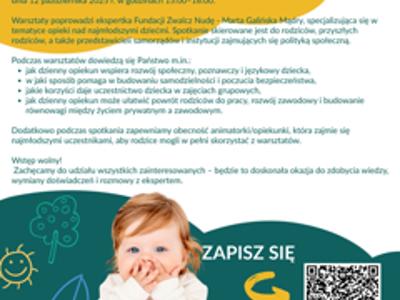 Zdjęcie plakat z dzieckiem
