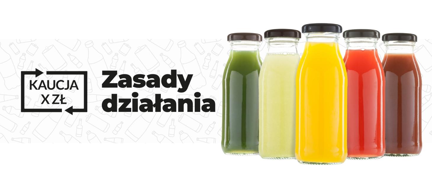 Zdjecie butelek z napojami