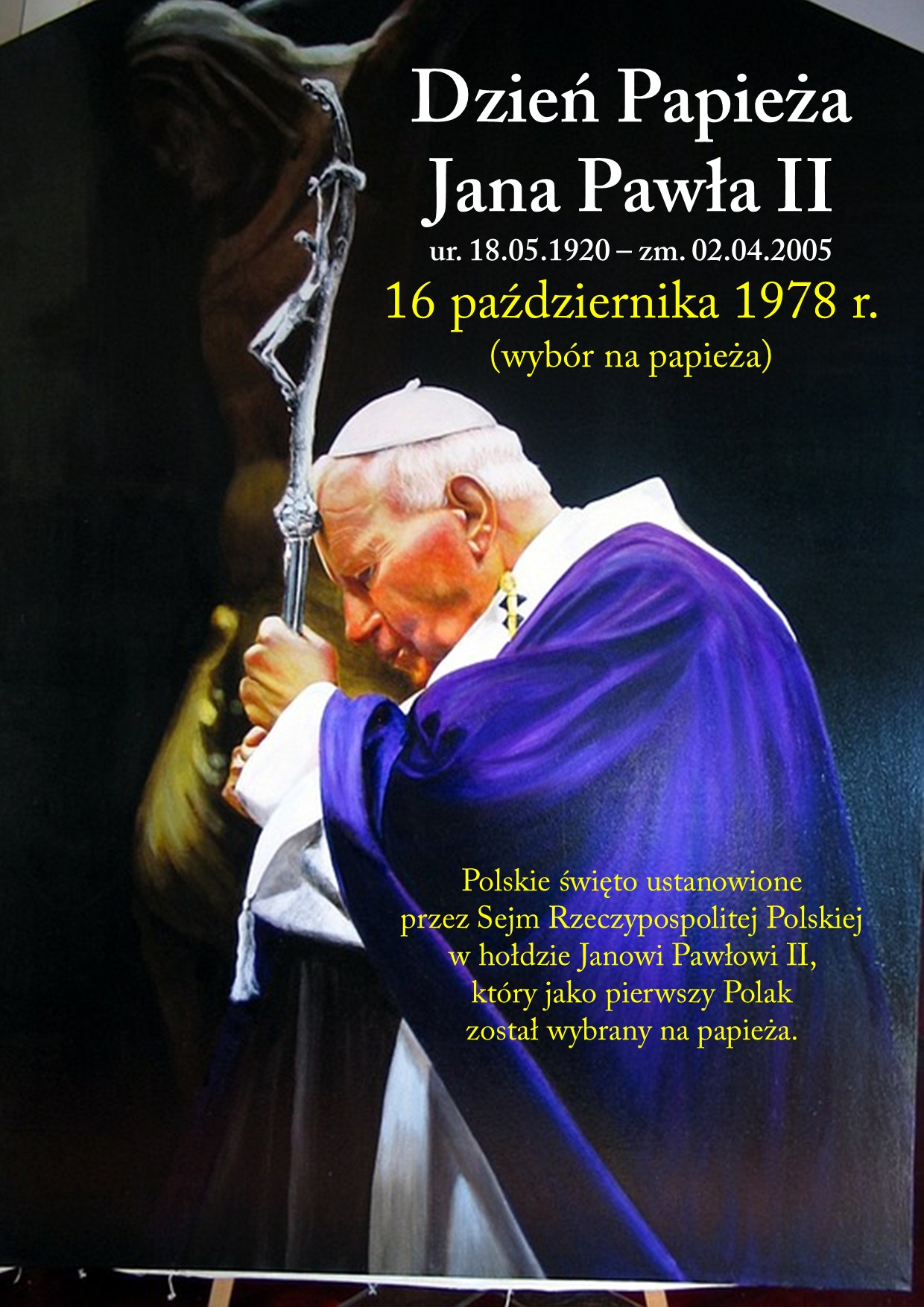 Zdjęcie papieża Jana Pawła II