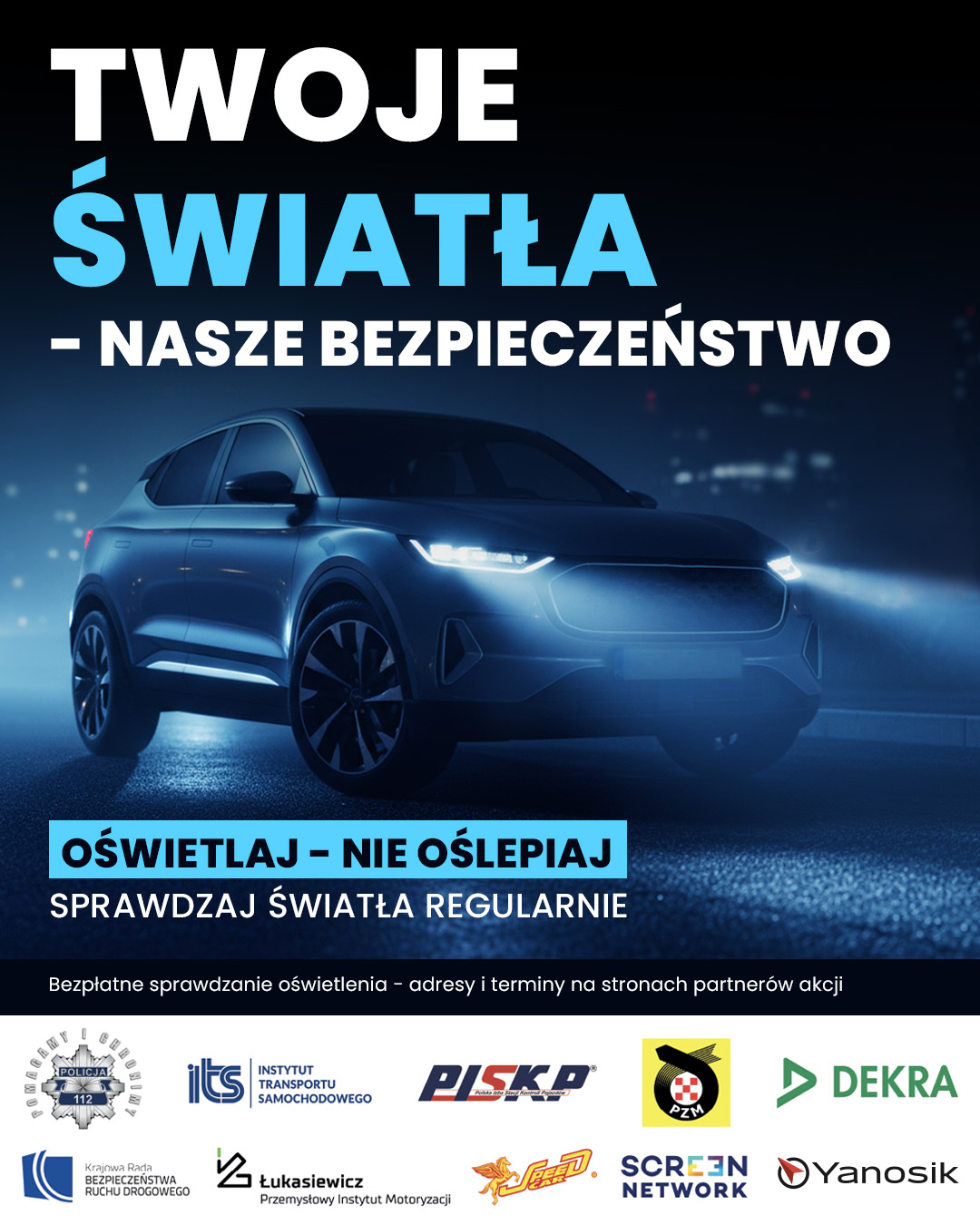 Zdjęcie plakatu z samochodem