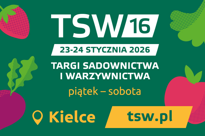 Zdjęcie plakatu Targów Sadownictwa i Warzywnictwa 