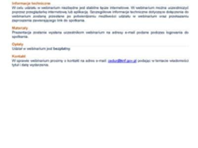 Zdjęcie programu webinarium CEDUR „Najnowsze sposoby działania cyberoszustów – czyli jak nie dać się okraść w Internecie"