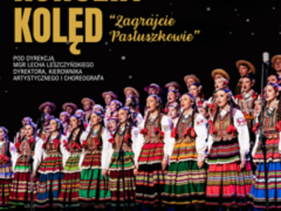 Zdjęcie plakatu z członkami Zepołu Tańca Ludowego UMCS w Lublinie