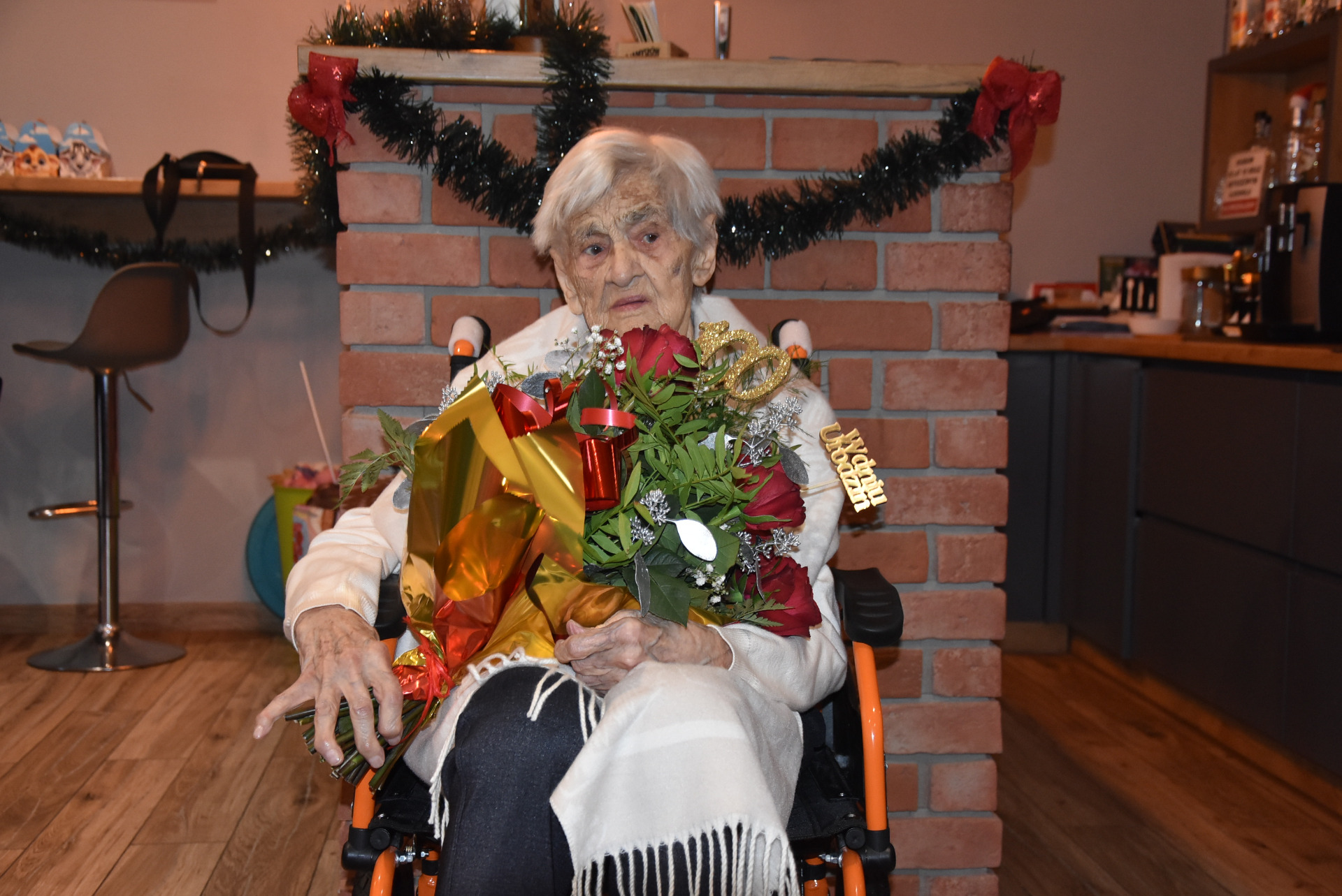 Zdjęcie przedstawiajace jubilatkę