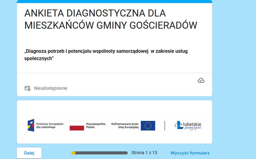 Zdjęcie grafiki ankiety