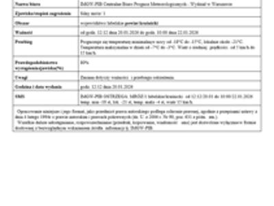 Grafika przedstawiajaca treść ostrzeżenia