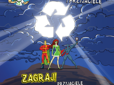 plakat akcji recyklingowej